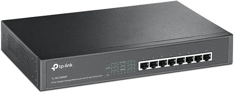 TP-Link TL-SG1008MP Unmanaged 8 Port Gigabit PoE+ Network Switch