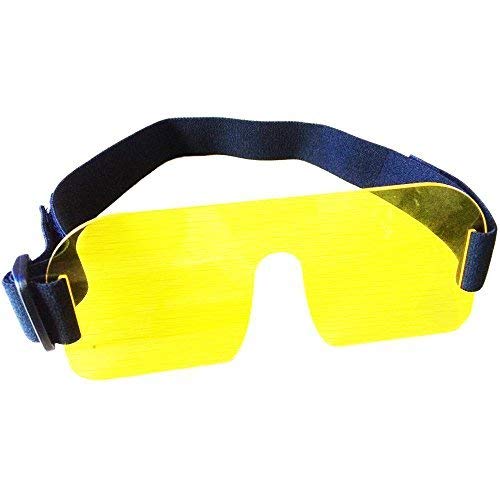 WOLFBEAM Yellow Fluorescence Filter Fluorodiving Mask & Strap Yellow Filter for Scuba Dive Mask Match Underwater Video Lights and Dichroic Filter