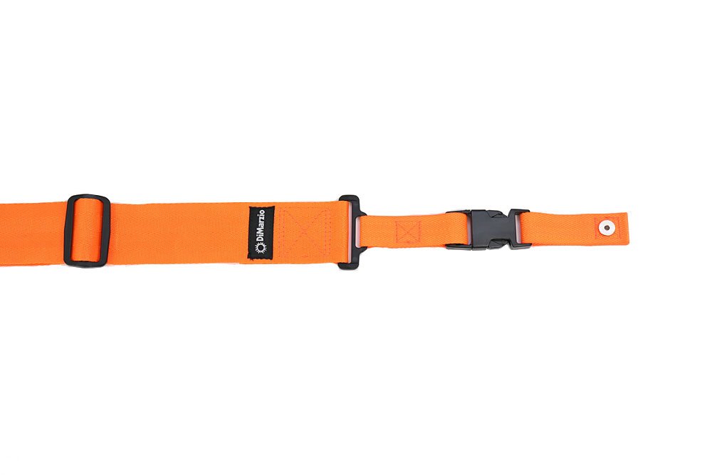 DiMarzio DD2200OR - Cliplock Guitar Strap - Orange, 5 cm — image 1
