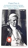 relic card 3rd Class of Pope Saint Pius X Giuseppe