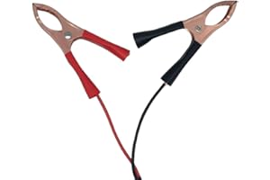 for Starlink for Mini for Alligator Clip DC Power Cable 300cm 16AWG with Switch, Compatible with 12-48V Batteries, Solar Pane