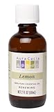 Aura Cacia Essential Oil, Renewing Lemon, 2 fluid