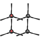 Replacement Side Brushes Compatible with Eufy Omni S1 Pro E25 E28 E35 Robot Vacuum, Edge Sweeping Corner Brush Accessories, 4 Pack