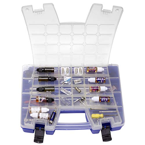 AkroMils 06118 Multi Compartment Hardware and Crafts Portable Organizer Storage Case, (18Inch