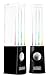 DE Dancing Water Speakers, Multi Color Illumination, Great for Christmas Parties, Desktop Space, Works with iPad, iPod, iPhone, Android Smart Phone, Tablet, MP3 Player, Computer PC and Mac