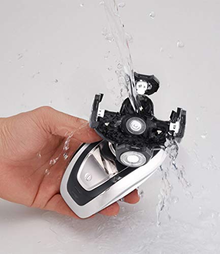 Electric Razor for Men Electric Shaver Razor Men's Waterproof 5 in1 Bald Hair Trimmer Cordless Grooming Kit Five-Headed Beard Trimmer USB Rechargeable - Thumbnail 7