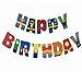 Gyzone Superhero Birthday Garland Banner Supplies for Kids and Adults Birthday Party Decorations Party Supplies (Superhero)