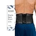 Amazon Brand - Solimo Back Brace, One Size, Black