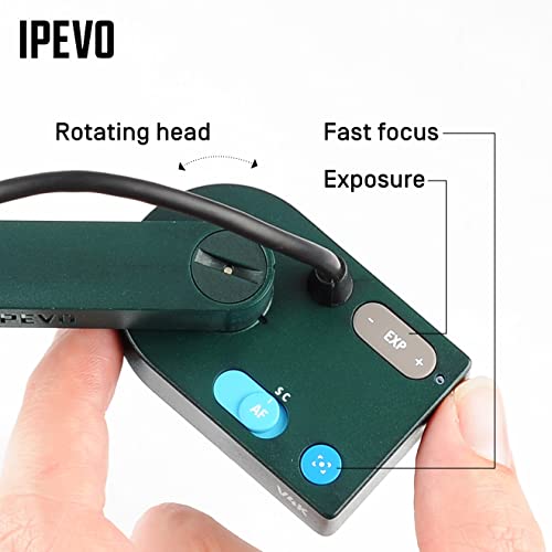 IPEVO V4K Ultra High Definition 8MP USB Document Camera — Mac OS