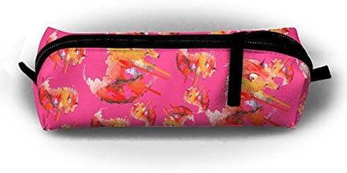 Fox Psychedelic Freedom Pencil Case Retro Pencil Pouch