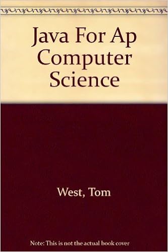 Java For Ap Computer Science West Tom Stephenson Christine 9780921598510 Amazon Com Books