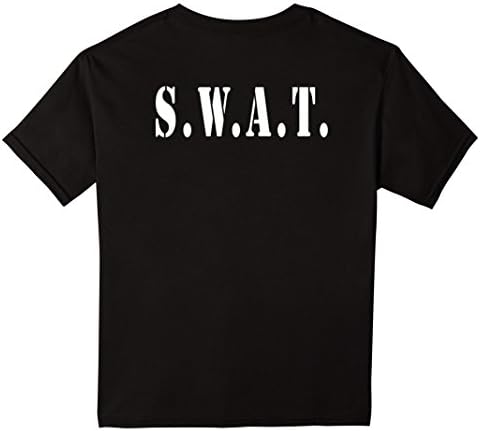 Kids Swat T-shirt 10 Black
