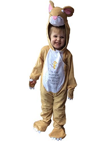 Gruffalo Costumes World Book Day - VMC Gruffalo Big Bad Mouse Childrens Costume Age 3-5 Years World Book