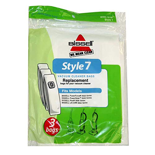 Vacuum Cleaner Bags GENUINE BISSELL STYLE 7 3 BAGS IN A PACK VACUUM CLEANER BAGS