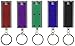 BlastCase Mini LED Flashlight Key Chain - 12 Pack (Colors May Vary)