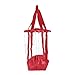 DALIX Clear Shopping Bag Security Work Tote Shoulder Bag Womens Handbag in Red