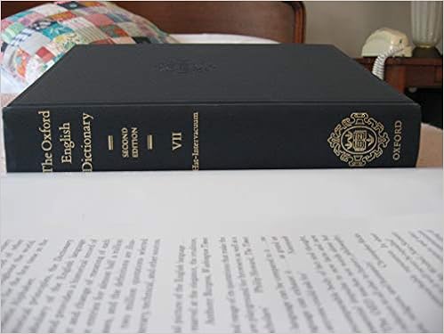The Oxford English Dictionary Second Edition Volume 7 Unknown Amazon Com Books