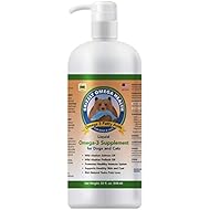 Grizzly Omega Health for Dogs & Cats, Wild Salmon Oil/Pollock Oil Omega-3 Blend