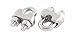 SamIdea 4-Pack,6mm 1/4 Inch Stainless Steel Wire Rope Cable Clamp Clips Fastener