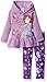Disney Little Girls' 2 Piece Sofia the First Hooded Top and Legging Set