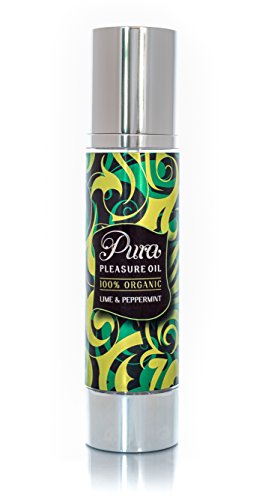 2 in 1 Healthiest Organic Lubricant and Ultra Nourishing Massage Oil (Lime and Peppermint)