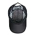 LETHMIK Sport Cap Summer Quick-Drying Sun Hat Unisex UV Protection Outdoor Cap New Black