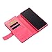 Galaxy Note 8 Case, SUPZY Leather [9 Card slots] [photo & wallet pocket] Multi-function Premium PU Leather Magnetic Flip Shockproof Zipper Wallet Case Cover for Samsung Galaxy Note 8 (Rose)