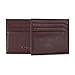 GintaXen Slim Genuine Leather Credit Card Holder Front Pocket Wallet with RFID Blocking - Brown