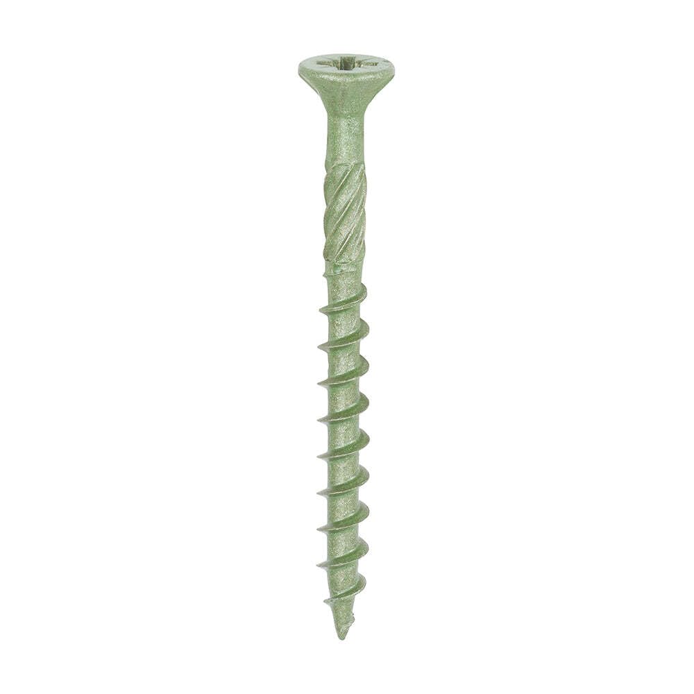 TIMCO Classic Decking Screws - 4.5 x 50 - Exterior - Green - Box of 200
