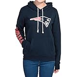 Womens New England Patriots Athletic Hoodie Pullover (L)