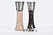 MOMONI Premium Stainless Steel Salt and Pepper Grinder Set - Elegant Salt and Pepper Mill - Adjustable Ceramic Rotor, from Coarse to Fine