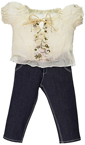 Chic Jeans & Peasant Blouse - Fits 18" American Girl Dolls