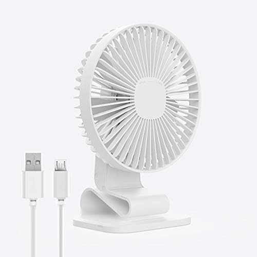 年最新版 クリップ式扇風機 Usb卓上扇風機 おしゃれ 超强风 6インチミニファン 轻量 静音サーキュレーター Usbファン小型便携1 調節可能 風量3段階調節 扇風機 デスク 個人用 オフィス 白 Maggal Co Il
