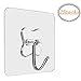 MOKARO Wall Adhesive Heavy Duty Hooks - Value Pack Large Utility Hooks Without Nails,Clear Hanging Hooks Value Pack for Kitchen Bathroom Office Decorations