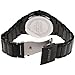 Readeel Black Case, Silver Hands, Round Bezel, Black Band Men Watch