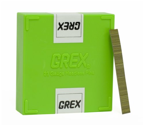 Grex p6/10l 23 gauge 3/8-inch length headless pins (10,…
