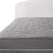 Bedsure Quilted Mattress Pad Twin XL/Twin Extra Long Size Grey Fitted Sheet Mattress Cover, Super Soft, Luxury Mattress Pad Deep Pocket Stretches up to 18 Inches Deep