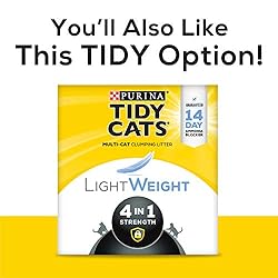 Purina Tidy Cats Light Weight, Low Dust, Clumping