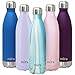 MIRA 25 Oz Stainless Steel Vacuum Insulated Water Bottle | Double Walled Cola Shape Thermos | 24 Hours Cold, 12 Hours Hot | Reusable Metal Water Bottle | Leak-Proof Sports Flask | Teal Granite