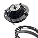 7 Inch Round Headlight Ring Mounting Bracket Fit for Motorcycle Black