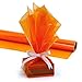 Hygloss Products Roll Cellophane Wrap for Crafts, Gifts, and Baskets 20 Inch x 12.5 Feet, Orange