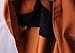 Hanlolo Ladies High Waisted Skirts Pleated Flared Full Circle Skirts Dress Brown