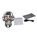 [Updated Version] Skull Wireless Speaker, TOPROAD LED Wireless Super Bass Stereo Sound Cool Skull artwork speaker with Wonderful Eyes Light for Home Party/Office/Business/Bedroom/Outdoor (Gray)