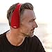 Leme EB30A Wireless Ergonomic Bluetooth 4.1 Over Ear Headphone with Built-in Mic and 12 Hour Battery, with Noise Reduction and Echo Cancellation, Perfect Headset for Gaming and Music (Red)