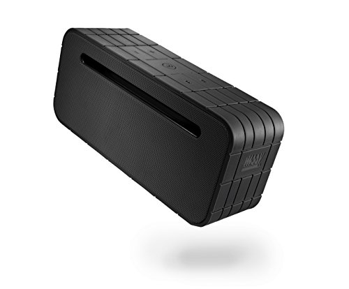 MSSV KIK Portable Bluetooth Wireless Speaker with Built in Powerbank and Mic (Black)