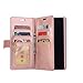 Galaxy Note 8 Case, SUPZY Leather [9 Card Slots] [Photo & Wallet Pocket] Multi-Function Premium PU Leather Magnetic Flip Shockproof Zipper Wallet Case Cover for Samsung Galaxy Note 8 (Rose Golden)