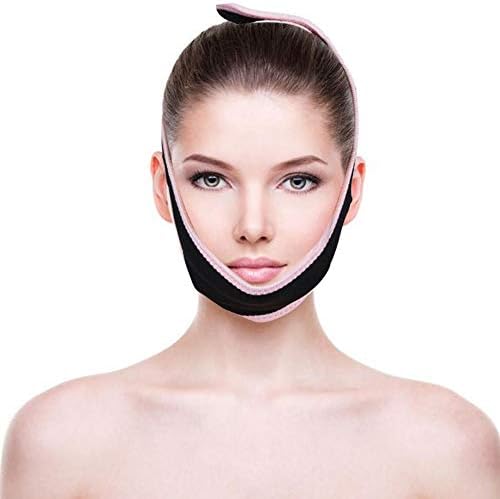 Face Slimming Belt, Double Chin Reducer Face Lifting Strap Belt Facial Cheek Bandage Improving Sagging Skin Women Facial Thin Mask V Line Chin Cheek Lift Up Tape Anti Wrinkle Belt