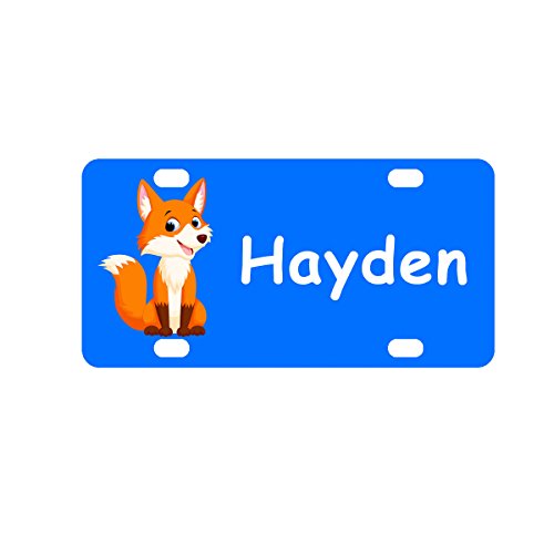 Fox License Plates Kritters in the Mailbox Fox License Plate