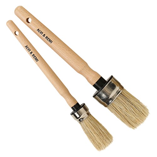 Alvi & Remi Car Detailing Brush Set with 2