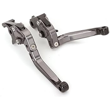 FXCNC Racing Billet Folding Extendable Adjustable Brake Clutch Levers set Pair fit for KAWASAKI Z800/E version 2013-2016, Z750 2007-2012
